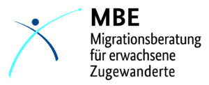 Logo Migrationsberatung für erwachsene Zugewanderte (MBE)