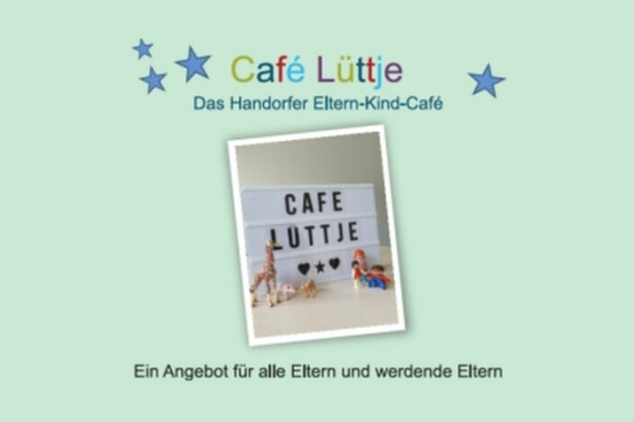 Plakat Café Lüttje