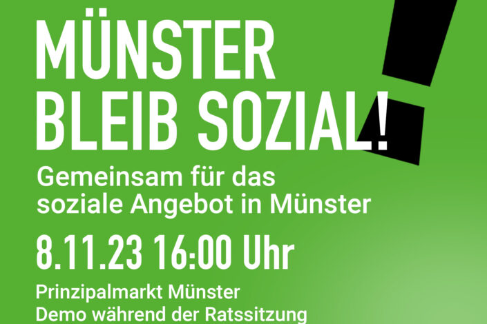 Münster bleib sozial!