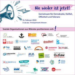 Soziale Organisationen aus Münster positionieren sich